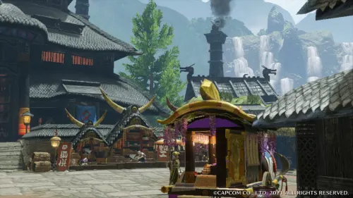 <br/><br/>Le village o&ugrave; tout commence et le grand camp, l'acc&egrave;s au multijoueur du jeu.