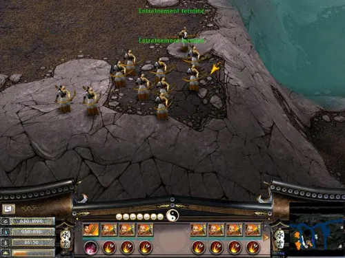 Une petite arm&eacute;e d'archer au versan d'une falaise, l'ennemi qui passe en bas ne la voyant pas, cela devient un endroit strat&eacute;gique tr&egrave;s efficace.