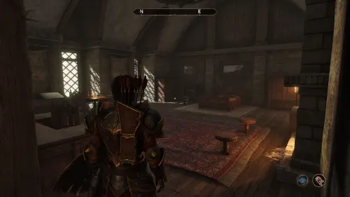 On peut s'acheter des maisons dans pratiquement toutes les villes du jeu, ici c'est ma chambre dans l'une d'entre elle.